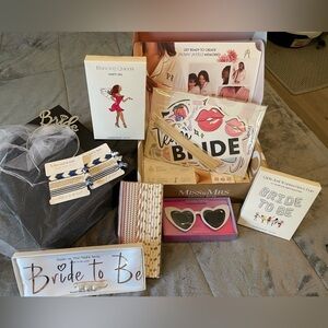 Bachelorette party box!  Bridal sash and more!